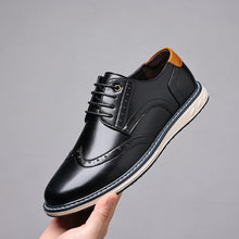 Load image into Gallery viewer, Premium Men's Business Casual Leather Shoes - Classic Lace-Up Oxford Dress Shoes