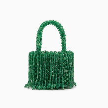 Load image into Gallery viewer, New Dual-color Amber Acrylic Cat-eye Bead Pure Hand-braided Bag