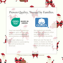 Load image into Gallery viewer, Turkish Cotton Christmas Flannel Sheet Set - Whittaker Collection