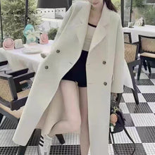 Load image into Gallery viewer, Double-faced Wool Coat Long Style Extended Length