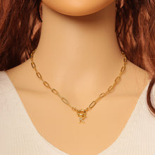 Load image into Gallery viewer, Cute Gold CZ Initial Charm, Alphabet Name Letter Charm,sku#LX193