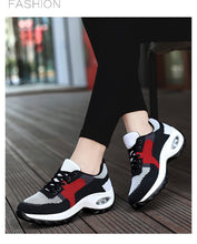 Load image into Gallery viewer, Women's Breathable Air-Cushioned Mesh Sneakers - Lightweight Athletic Walking Shoes