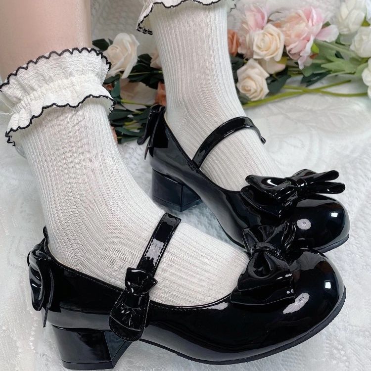 Women's Round Toe Ballet Flats with Bow & Ankle Strap | Casual Flat Shoes for Everyday Wear