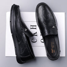 Load image into Gallery viewer, Men's Genuine Leather Slip-On Loafers | Breathable Suede Casual Shoes with Non-Slip Rubber Sole