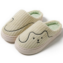 Load image into Gallery viewer, Women's Striped Cat Slippers | Warm Plush Non-Slip Indoor House Shoes