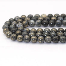 Load image into Gallery viewer, Genuine Silver Agate, 6mm/8mm/10mm Round Smooth Beads, Sku#U1616