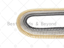 Load image into Gallery viewer, High Quality Hand Made Fancy Linked Chain, 18K Real Gold Plated Chain, Wholesale bulk Chain, 4x7mm, sku#M301