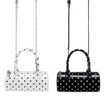 Load image into Gallery viewer, Women's Cylindrical Tote Bag – PU Leather Shoulder Bag with Card Holder