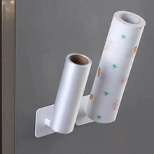 Load image into Gallery viewer, 4-Pack: Adhesive Toilet Paper Holder, Wall Mount, White &amp; Black