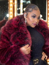 Load image into Gallery viewer, Y2K Fur Jacket - Red Delicious