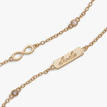 Load image into Gallery viewer, Abuela Infinity Chain Double Strand Bracelet