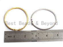 Load image into Gallery viewer, Colorful CZ Thin Bangle Bracelet, Sku#X41