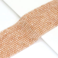 Load image into Gallery viewer, Brown CZ Round Faceted Beads, Sku#U1860