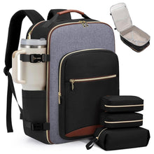 Load image into Gallery viewer, Travel Airline Carry-On Luggage Set With 3 Organizer Pouches