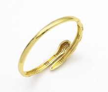 Load image into Gallery viewer, CZ Snake Adjustable Bracelet and Rings, Sku#X319