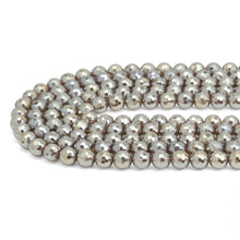 Load image into Gallery viewer, Mystic Champaign Agate Round Faceted Beads, Sku#UA317