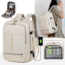 Load image into Gallery viewer, Women's Large Capacity Travel Backpack | Waterproof Oxford Laptop Bag with Multiple Pockets