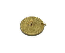 Load image into Gallery viewer, CZ Arrow Heart On Round Coin Charm, Sku#LK644