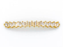 Load image into Gallery viewer, CZ Micro Pave Connector for Bracelet/Necklace,Silver/Gold/Rose Gold/Gunmental Spacer Connector/Link Connector, 6x54mm,sku#M195