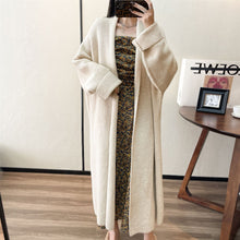 Load image into Gallery viewer, Solid Color Lazy Style Loose Mid-length Sweater Coat Women's Fashion