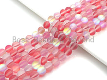 Load image into Gallery viewer, Matte Red Spectrolite Aura Quartz Matte, High Quality in Rou