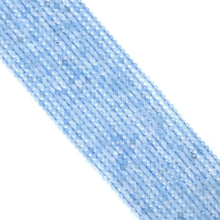 Load image into Gallery viewer, Genuine Aquamarine Round Faceted Beads, Sku# U1841