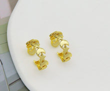 Load image into Gallery viewer, Plain Gold Star Moon Ring, Sku#LD294