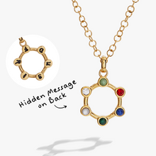 Load image into Gallery viewer, Friend Hidden Message Acrostic Necklace