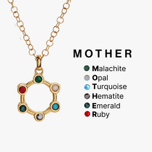 Load image into Gallery viewer, Mother Hidden Message Acrostic Necklace