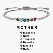 Load image into Gallery viewer, Mother Hidden Message Acrostic Bolo Bracelet
