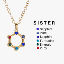 Load image into Gallery viewer, Sister Hidden Message Acrostic Necklace
