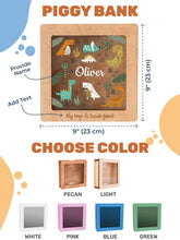 Load image into Gallery viewer, Custom Acrylic Box for Kids - Dino