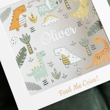 Load image into Gallery viewer, Custom Acrylic Box for Kids - Dino
