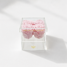 Load image into Gallery viewer, Acrylic 4 Drawer Box | Light Pink Roses