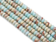 Load image into Gallery viewer, Serpentine Rondelle Smooth Beads, Sku#U1413