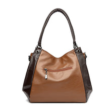 Load image into Gallery viewer, Women's Soft Leather Tote Bag - Urban Minimalist Shoulder Bag with Multiple Compartments