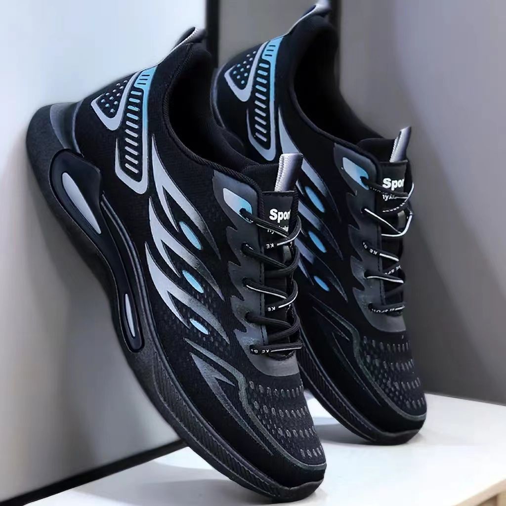 Men's Breathable Mesh Running Shoes - Lightweight Non-Slip Athletic Sneakers