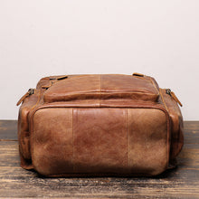 Load image into Gallery viewer, Retro Genuine Leather Backpack
