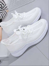 Load image into Gallery viewer, Flyknit Mesh Slip-On Athletic Shoes – Breathable Cushioned Unisex Sneakers