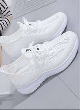 Load image into Gallery viewer, Flyknit Mesh Slip-On Athletic Shoes – Breathable Cushioned Unisex Sneakers