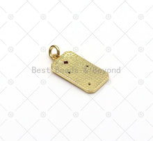 Load image into Gallery viewer, CZ Rose Flower Charm, Sku#LK536