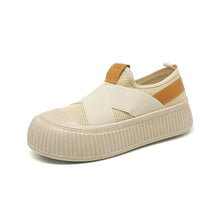 Load image into Gallery viewer, Women's Breathable Mesh Canvas Sneakers | Casual Flat Low-Top Shoes