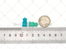 Load image into Gallery viewer, Enamel Colorful Teddy Bear Pendant, Cute Teddy Bear Charm,  17x0mm,Sku#F1436C