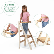Load image into Gallery viewer, Adjustable Montessori Tower - Kids Step Stool