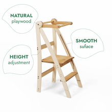Load image into Gallery viewer, Adjustable Montessori Tower - Kids Step Stool