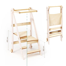 Load image into Gallery viewer, Adjustable Montessori Tower - Kids Step Stool