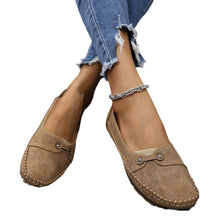 Load image into Gallery viewer, Women's Retro Flat Loafers - Comfortable Slip-On Shoes for Everyday Wear