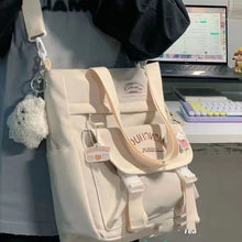 Load image into Gallery viewer, Preppy Large Capacity Nylon Shoulder Bag &amp; Crossbody – Women's Everyday Bag