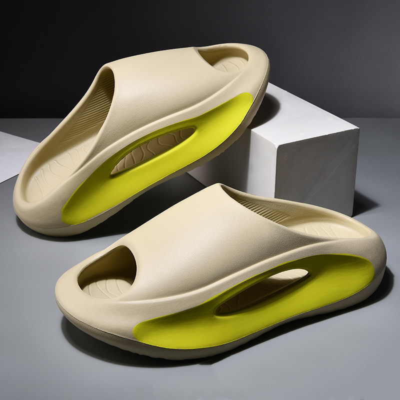 Peep Toe EVA Slippers – Unisex Hollow Sports Beach Slides