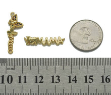 Load image into Gallery viewer, CZ Gold Mama connector, Sku#J150